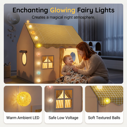 🏆LAST DAY 49% OFF🏠Children's Play Tent Castle✨