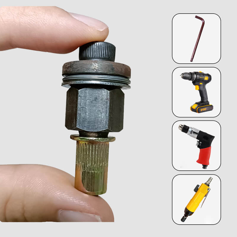 🏆LAST DAY SALE 49% OFF🔥Rivet gun head and Nutsert cap