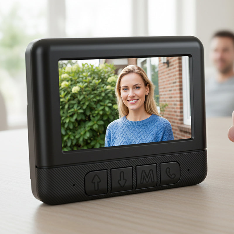 📹 49% OFF NOW! 🏆Wireless Smart Video Doorbell with Display Screen – 1080P HD & two-way audio – Motion detection, night vision & easy install – perfect for home security 🔔📱✨