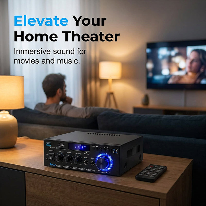 ⏰🔥LIMITED TIME 49% OFF!🔥Digital Amplifier for Karaoke and Music