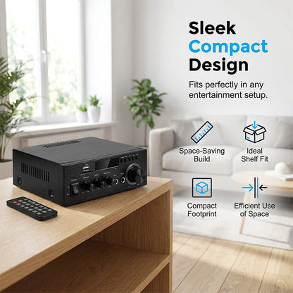 ⏰🔥LIMITED TIME 49% OFF!🔥Digital Amplifier for Karaoke and Music