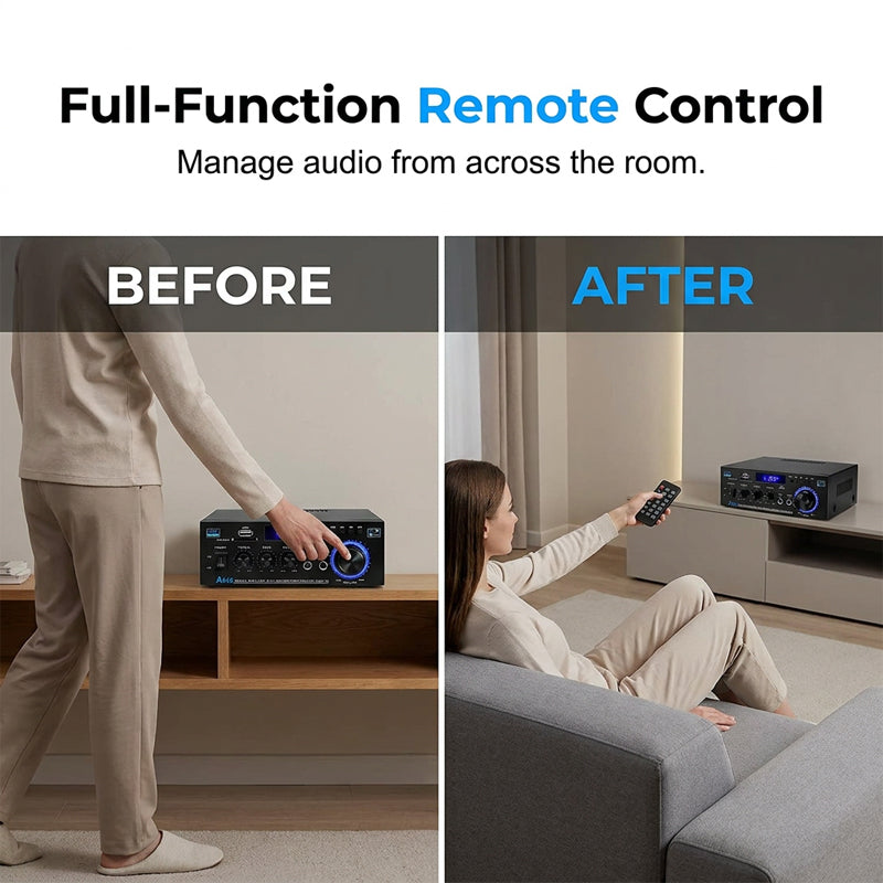 ⏰🔥LIMITED TIME 49% OFF!🔥Digital Amplifier for Karaoke and Music