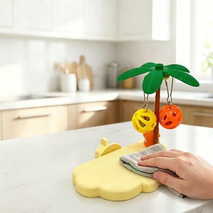 📢📢49% OFF !! ⏰Cute Cloud-Shaped Bird Perch Platform