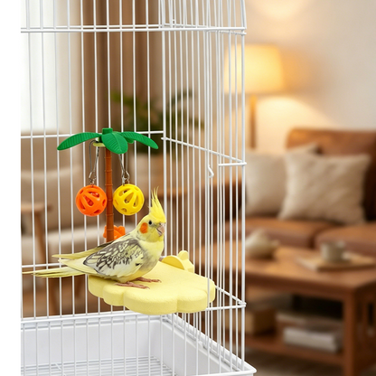 📢📢49% OFF !! ⏰Cute Cloud-Shaped Bird Perch Platform