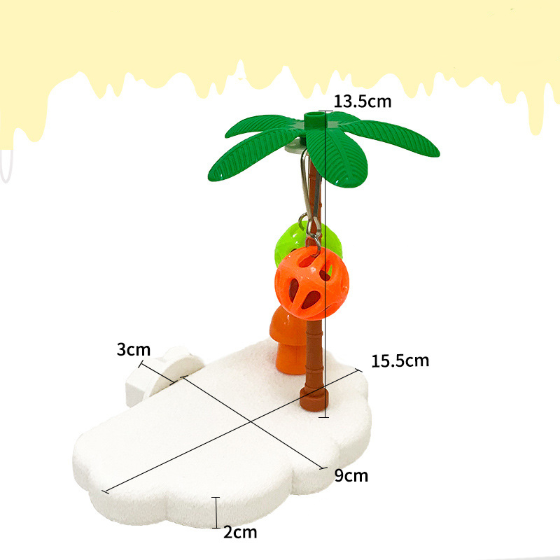 📢📢49% OFF !! ⏰Cute Cloud-Shaped Bird Perch Platform