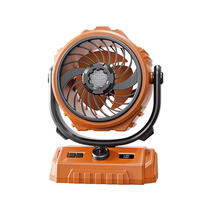 🌀 49% OFF NOW! ⏰ 100-Speed Turbo Camping Fan – Rechargeable & powerful – Compact, quiet & long battery life – perfect for tents, RVs or outdoor workspaces 🔋⛺✨