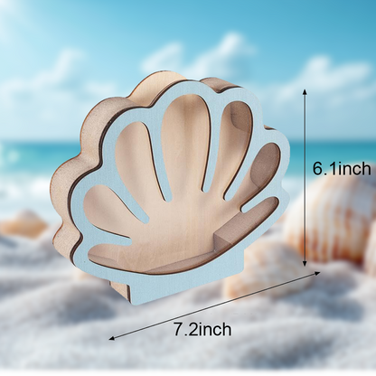 🐚 49% OFF NOW! ✨ Seashell Display Case with Acrylic Panel – Transparent & dustproof – Perfect for collections, crafts or souvenirs – elegant tabletop or shelf display 🏖️🌟