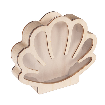 🐚 49% OFF NOW! ✨ Seashell Display Case with Acrylic Panel – Transparent & dustproof – Perfect for collections, crafts or souvenirs – elegant tabletop or shelf display 🏖️🌟