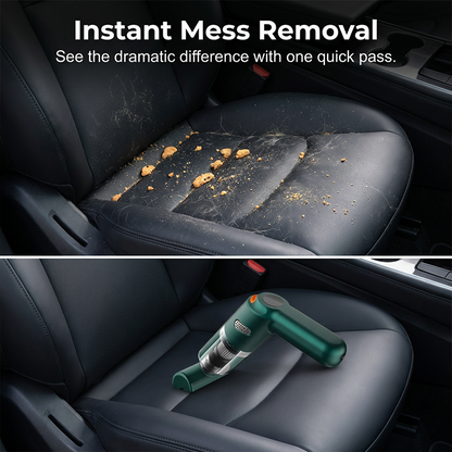 🎁2026 New Arrivals 49% OFF💥Cordless car vacuum – 10000Pa suction, lightweight, long battery life!🚗💨