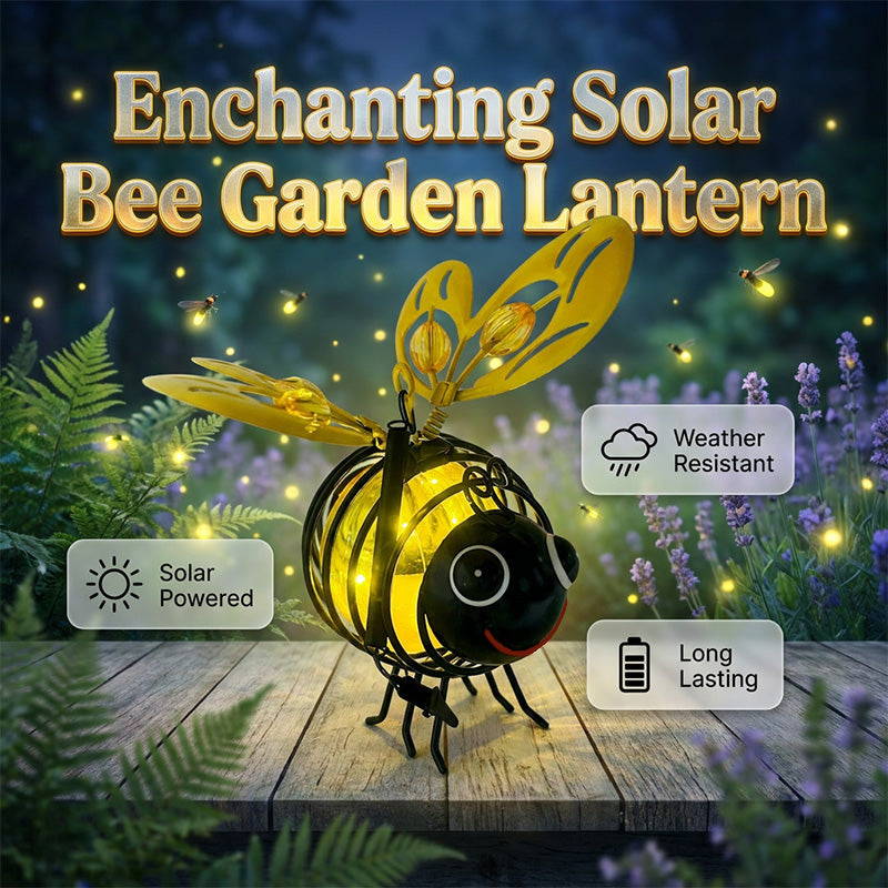 🐝Solar-Powered Hanging Bee Light