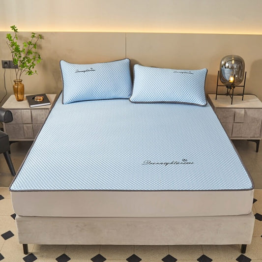 📢Exclusive 49% OFF | Ice Silk Cooling Bedding Set | Moisture-Wicking & Breathable Summer Quilt & Pillowcase | Quick-Dry Lightweight Sleep Comforter