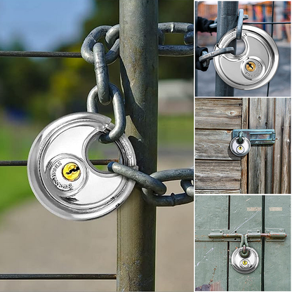 🔥While Supplies Last 49% OFF!🎉 Round Pie Lock Round Padlock
