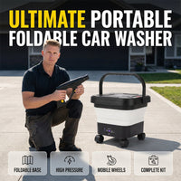 🔋🚗 Portable Outdoor Wireless Car Washer – 49% OFF! Cordless, rechargeable, high-pressure – wash your car anywhere. 🔥💨