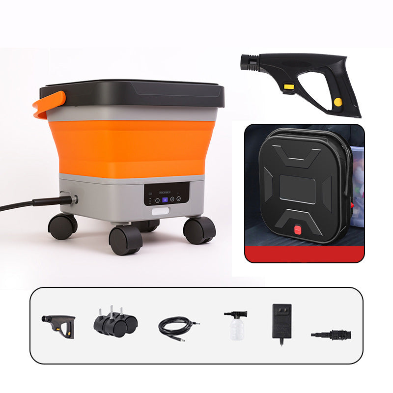 🔋🚗 Portable Outdoor Wireless Car Washer – 49% OFF! Cordless, rechargeable, high-pressure – wash your car anywhere. 🔥💨