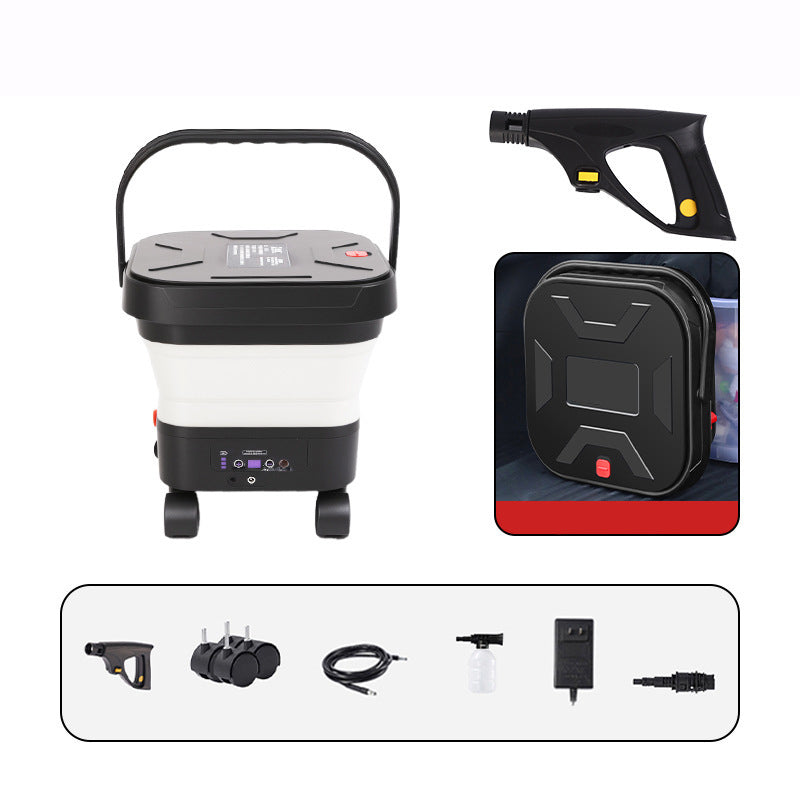 🔋🚗 Portable Outdoor Wireless Car Washer – 49% OFF! Cordless, rechargeable, high-pressure – wash your car anywhere. 🔥💨