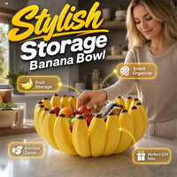 ⏳Limited-time 49% off⏰Creative Banana Shape Fruit Bowl🍌🍇🍓