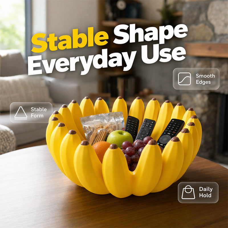 ⏳Limited-time 49% off⏰Creative Banana Shape Fruit Bowl🍌🍇🍓