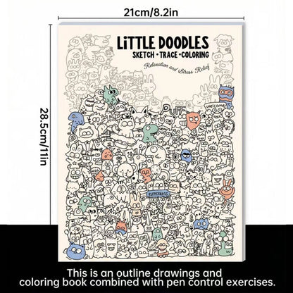 📢📢49% OFF !! ⏰Creative Doodle Art Coloring Book