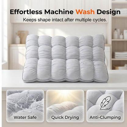 🏆 50K+ Sold ⚡Ultra-Soft High Elastic Bed Pillow