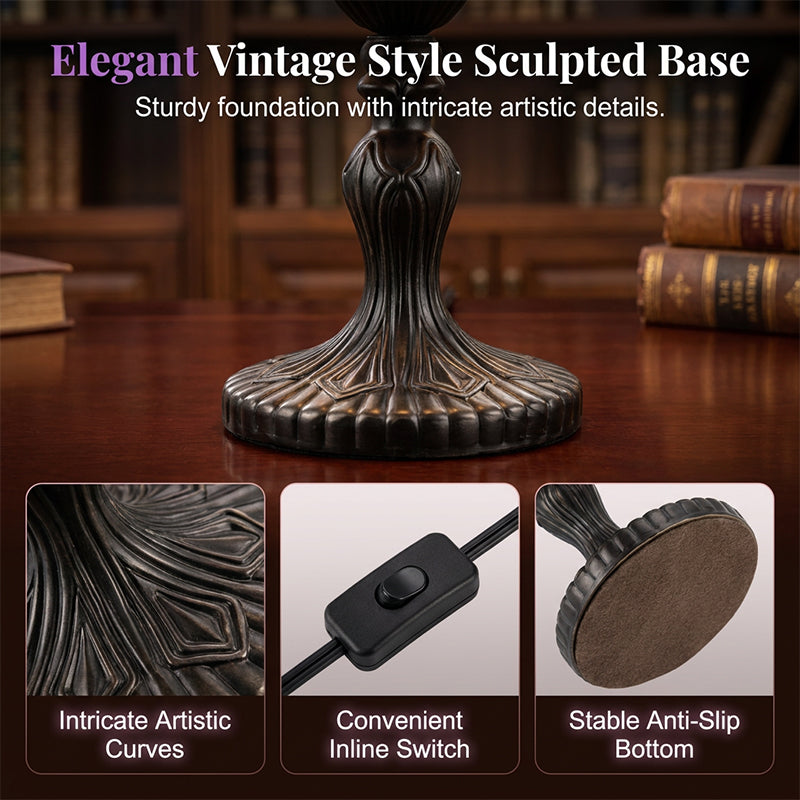 🏆LAST DAY 48% OFF🔮Enchanting Ambiance Stained Glass Witch Lamp✨