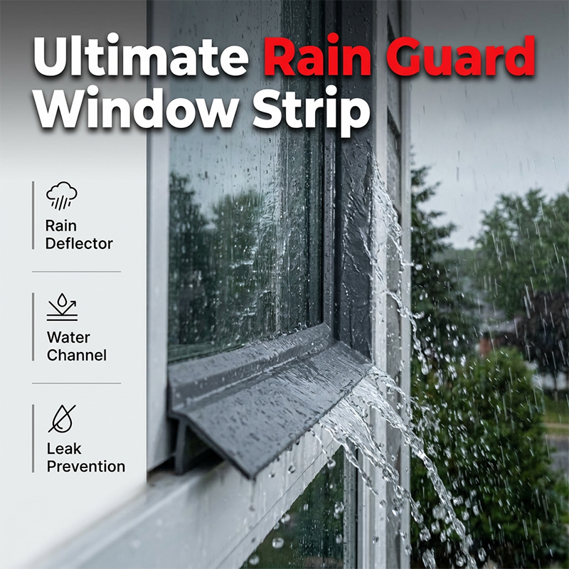 🔥HOT SALE💧Flexible Window Crevice Rain Seal Barrier Strip