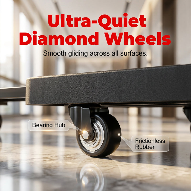 🏆LAST DAY SALE 49% OFF🔥Foldable Silent Hand Truck