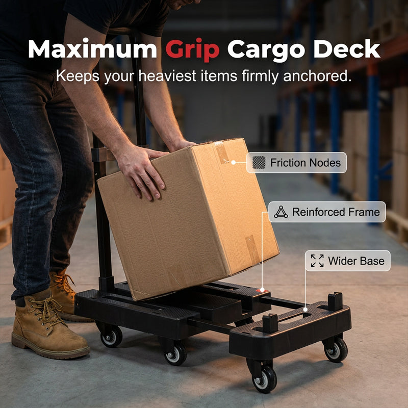 🏆LAST DAY SALE 49% OFF🔥Foldable Silent Hand Truck