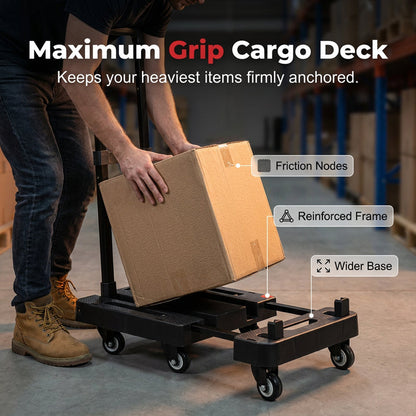 🏆LAST DAY SALE 49% OFF🔥Foldable Silent Hand Truck