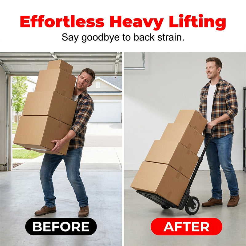🏆LAST DAY SALE 49% OFF🔥Foldable Silent Hand Truck