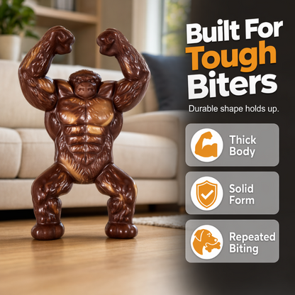 📢📢49% OFF !! ⏰Tough Gorilla Shape Dog Chew Toy