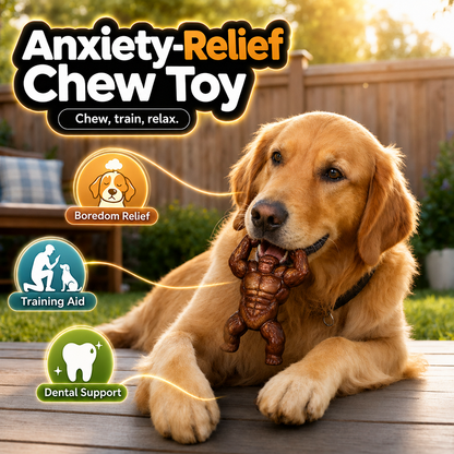 📢📢49% OFF !! ⏰Tough Gorilla Shape Dog Chew Toy