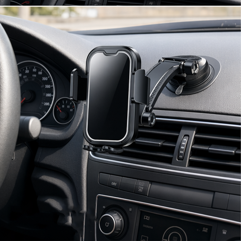 ⏳🔥LIMITED-TIME 49% OFF! ⏰🚗 Magnetic Suction Car Phone Mount – Nano vacuum, one-handed & multi-angle – Stable & secure for every drive 📱