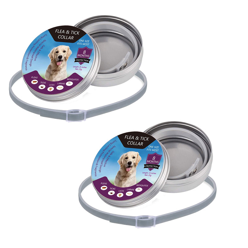 🐾 LIMITED-TIME 40% OFF! ✨ Flea & Tick Collar for Dogs & Cats – 8 Months Protection, Waterproof, Adjustable 🌿