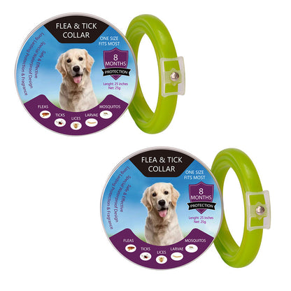 🐾 LIMITED-TIME 40% OFF! ✨ Flea & Tick Collar for Dogs & Cats – 8 Months Protection, Waterproof, Adjustable 🌿