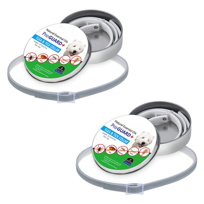 🐾 LIMITED-TIME 40% OFF! ✨ Flea & Tick Collar for Dogs & Cats – 8 Months Protection, Waterproof, Adjustable 🌿