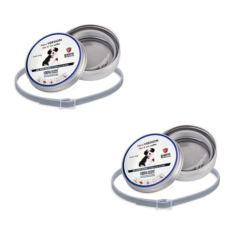 🐾 LIMITED-TIME 40% OFF! ✨ Flea & Tick Collar for Dogs & Cats – 8 Months Protection, Waterproof, Adjustable 🌿