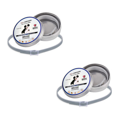 🐾 LIMITED-TIME 40% OFF! ✨ Flea & Tick Collar for Dogs & Cats – 8 Months Protection, Waterproof, Adjustable 🌿