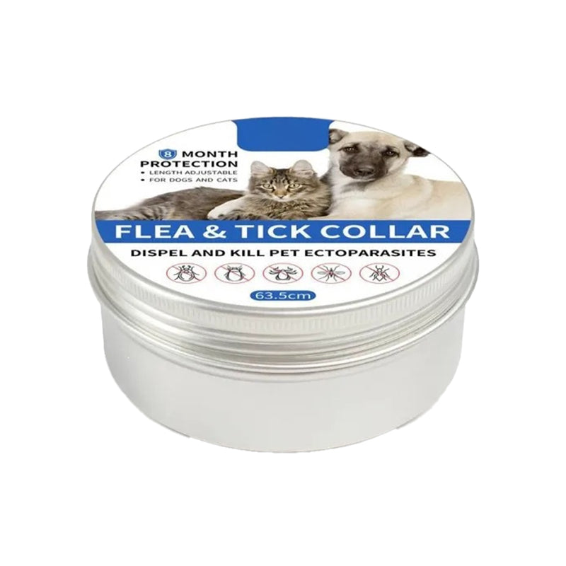 🐾 LIMITED-TIME 40% OFF! ✨ Flea & Tick Collar for Dogs & Cats – 8 Months Protection, Waterproof, Adjustable 🌿