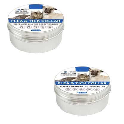🐾 LIMITED-TIME 40% OFF! ✨ Flea & Tick Collar for Dogs & Cats – 8 Months Protection, Waterproof, Adjustable 🌿