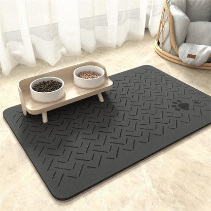 🏆LAST DAY 49% OFF🐾Easy-Clean Pet Feeding Mat