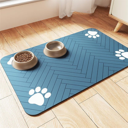 🏆LAST DAY 49% OFF🐾Easy-Clean Pet Feeding Mat