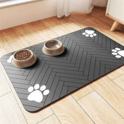 🏆LAST DAY 49% OFF🐾Easy-Clean Pet Feeding Mat