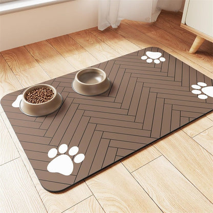 🏆LAST DAY 49% OFF🐾Easy-Clean Pet Feeding Mat