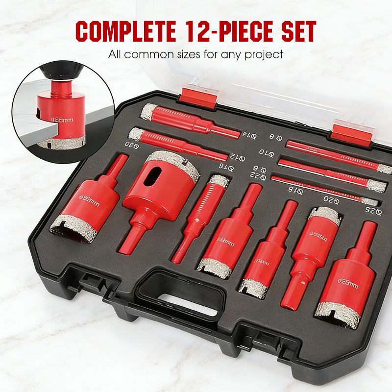 📢📢49% OFF !! ⏰Professional Dry Drilling Hole Saw Kit (6-35mm)