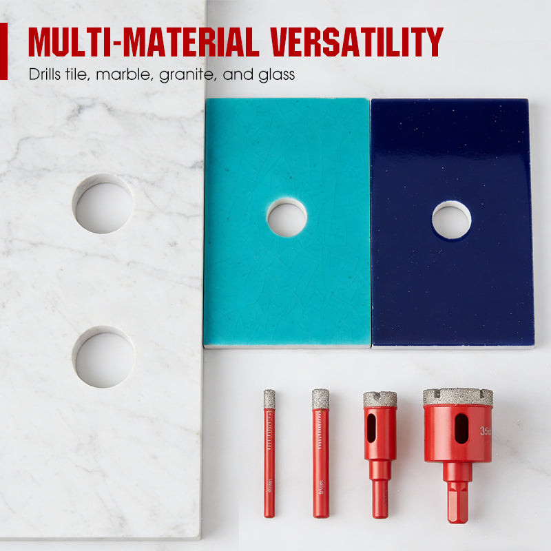 📢📢49% OFF !! ⏰Professional Dry Drilling Hole Saw Kit (6-35mm)