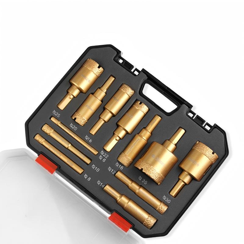 📢📢49% OFF !! ⏰Professional Dry Drilling Hole Saw Kit (6-35mm)