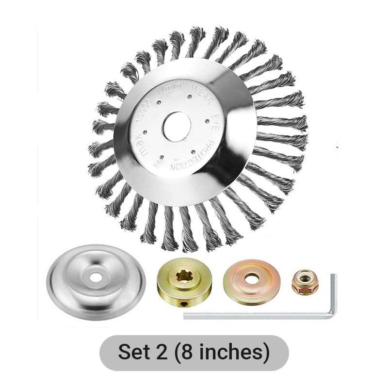 🏆LAST DAY 49% OFF🌿Wear-Resistant Brush Cutter Trimmer Head Set