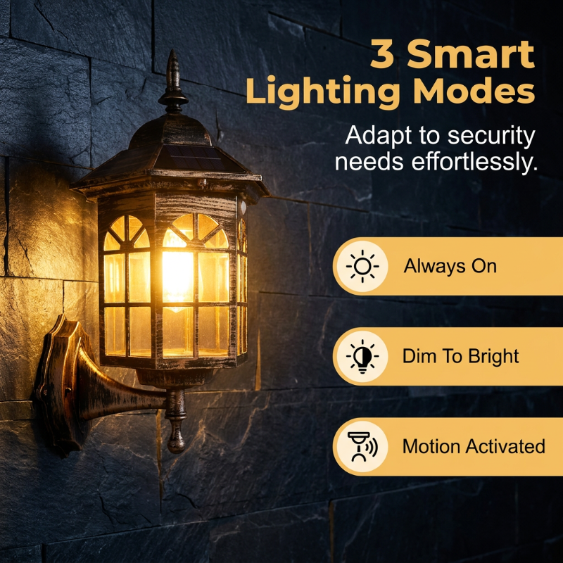 🏆LAST DAY 49% OFF💡Motion Sensor Solar Wall Light