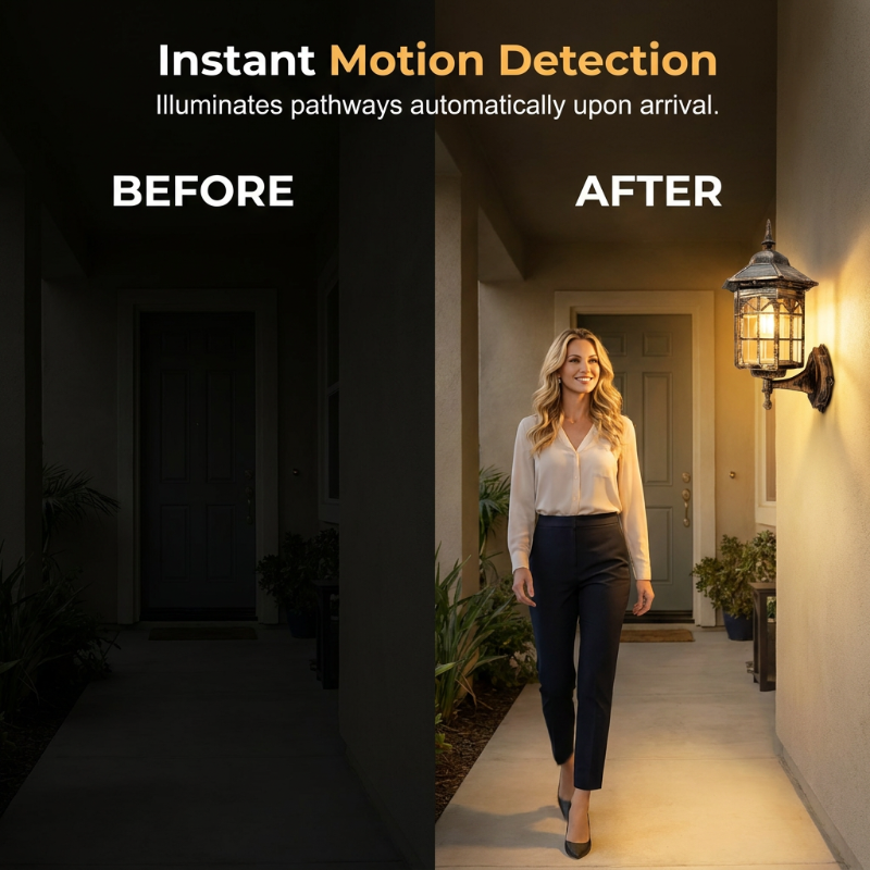 🏆LAST DAY 49% OFF💡Motion Sensor Solar Wall Light