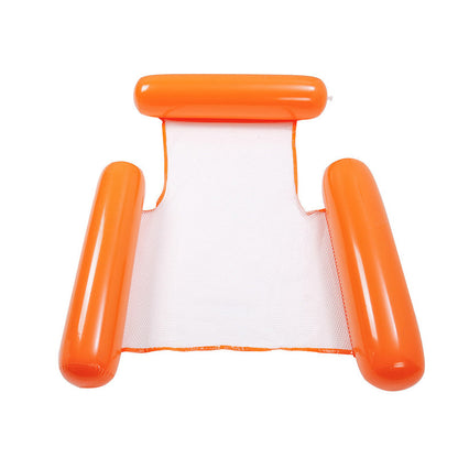 🏆LAST DAT 49% OFF🌊Colorful Striped Inflatable Pool Float with Inflator